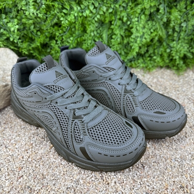 топові Чоловічі базові кросівки сітка сірі легкі на шнурівці Гіпаніс молодіжні комфортні весна-літо VS-0010004-2-2 класні Чоловічі кросівки сітка сірі легкі на шнурівці Гіпаніс топові комфортні молодіжні VS-0010004-2-1